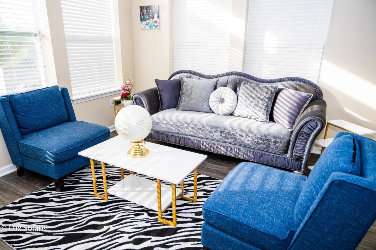 Luxury 3 Bedrooms With King Bed Downtown Indy Индианаполис Экстерьер фото